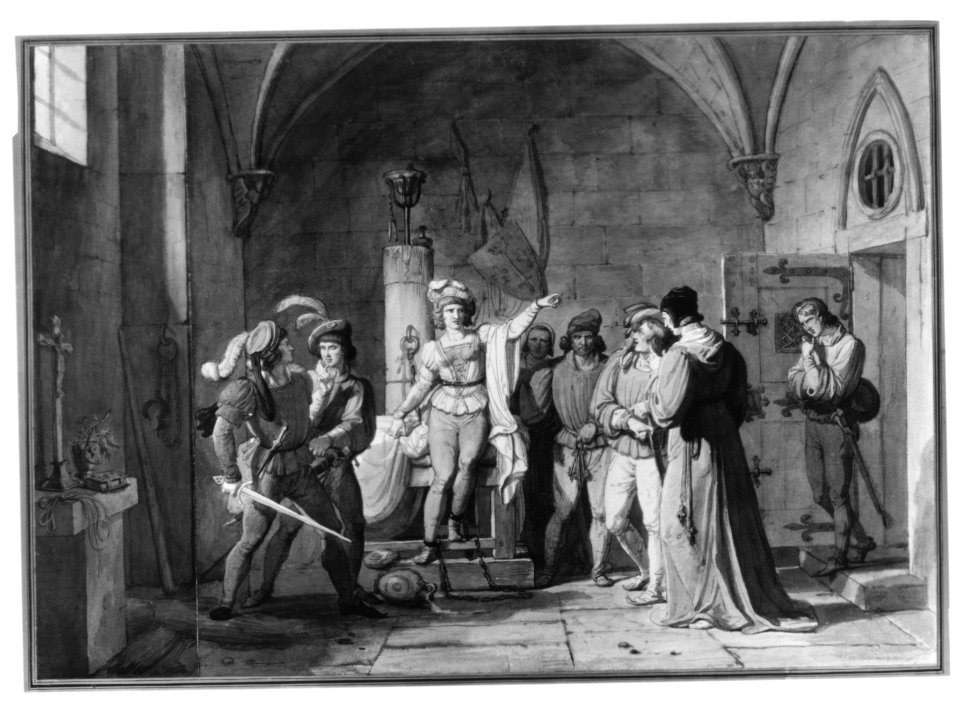Joan of Arc Imprisoned in Rouen MET 271249