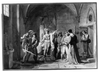 Joan of Arc Imprisoned in Rouen MET 271249