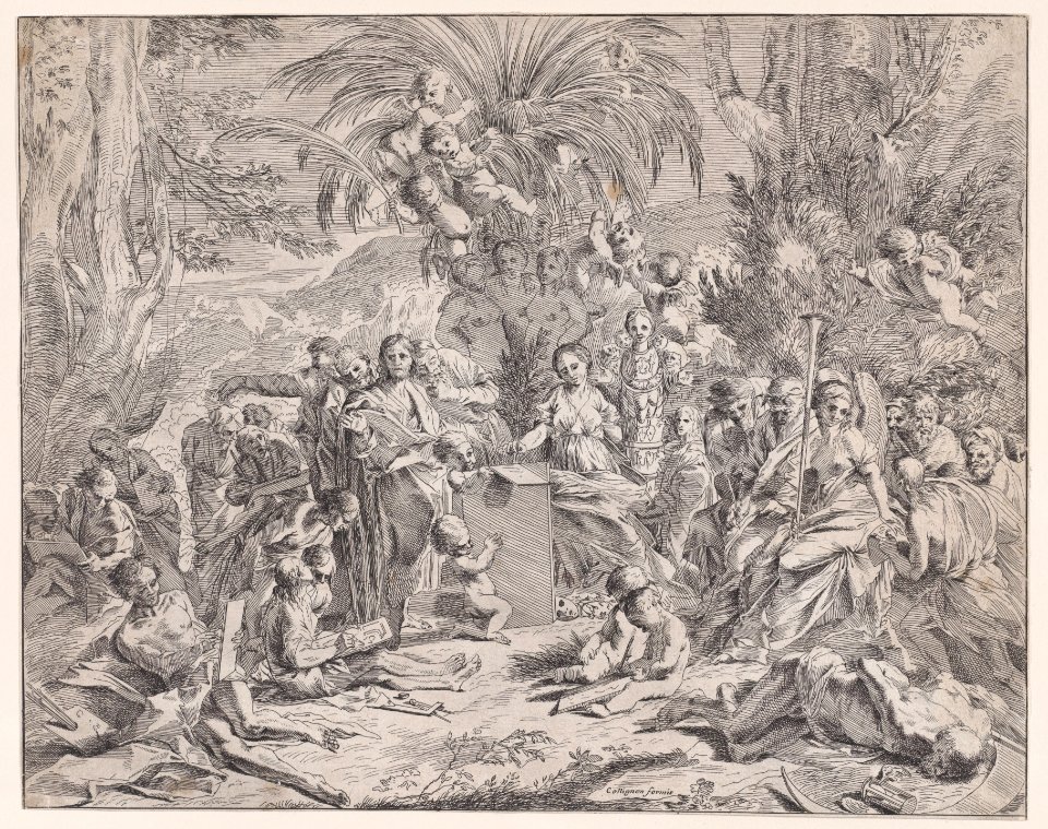 An allegory of painting Met DP888777