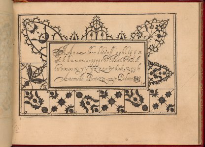 Ghirlanda- Di sei vaghi fiori scielti da piu famosi Giardini d'Italia, page 22 (recto) MET DP362280