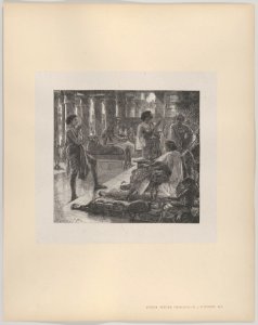 Joseph Before Pharoah (Dalziels' Bible Gallery) MET DP835874
