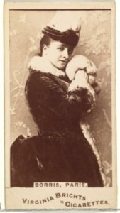 Borris, Paris, from the Actors and Actresses series (N45, Type 1) for Virginia Brights Cigarettes MET DP828910