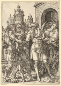 Lot Prevents the Sodomites from Violence, from The Story of Lot MET DP836663