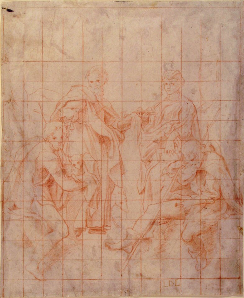 Study of Four Saints MET 2001.526