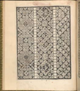Giardineto novo di punti tagliati et gropposi per exercitio & ornamento delle donne (Venice 1554), page 4 (verso) MET DP360721