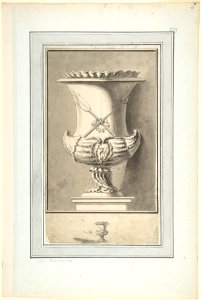 Study for Plate 7 of Bouchardon's "Premier livre de vases" MET DP805455
