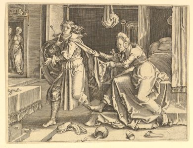 Joseph and Potiphar's Wife (copy) MET DP818826