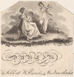 Trade Card for W. Powers, Printer and Publisher Met DP885061