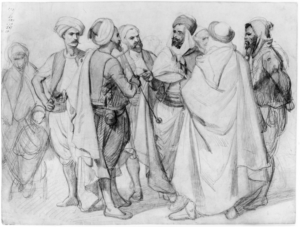Study for 'Types de races algériennes' MET 270281