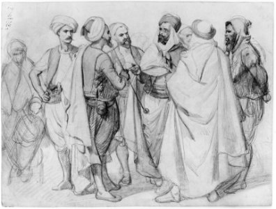 Study for 'Types de races algériennes' MET 270281