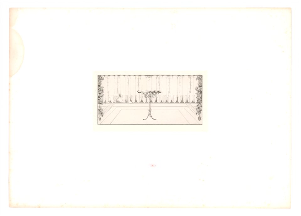 Ruhe (Repose) from Ein Handschuh (A Glove). Cyclus von zehn Compositionen radirt. Rad. Opus VI, Plate VIII. First edition MET DP334015