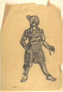 Russian male dancer costume MET DP804796