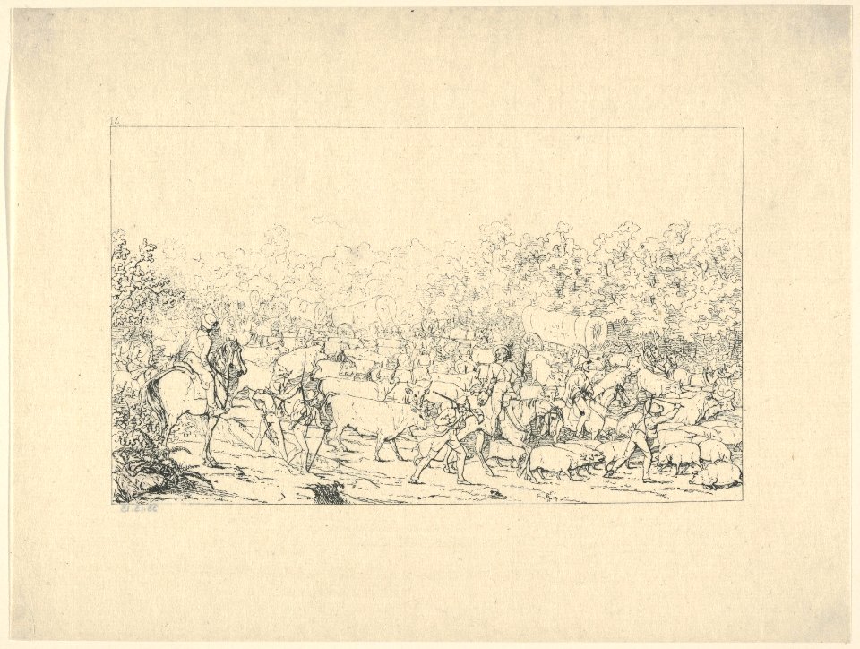 Return of a Raiding Party from Pennsylvania (from Confederate War Etchings) MET DP831326
