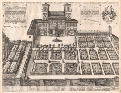 Speculum Romanae Magnificentiae- Monte Pincio Palace and Gardens MET DP870763