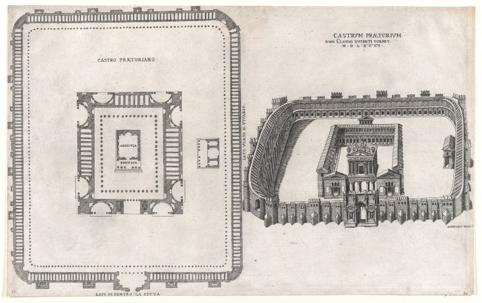 Speculum Romanae Magnificentiae- Castrum MET DP870475