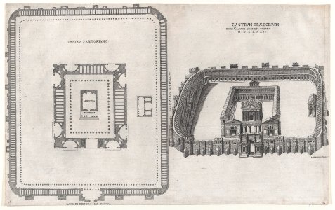 Speculum Romanae Magnificentiae- Castrum MET DP870475