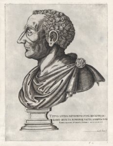 Speculum Romanae Magnificentiae- Bust of Livy MET DP870214
