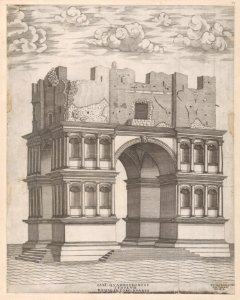 Speculum Romanae Magnificentiae- Temple of Janus MET DP870372