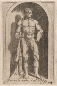 Speculum Romanae Magnificentiae- Hercules (Hercules in aedibus Card. Burghesij) MET DP870323
