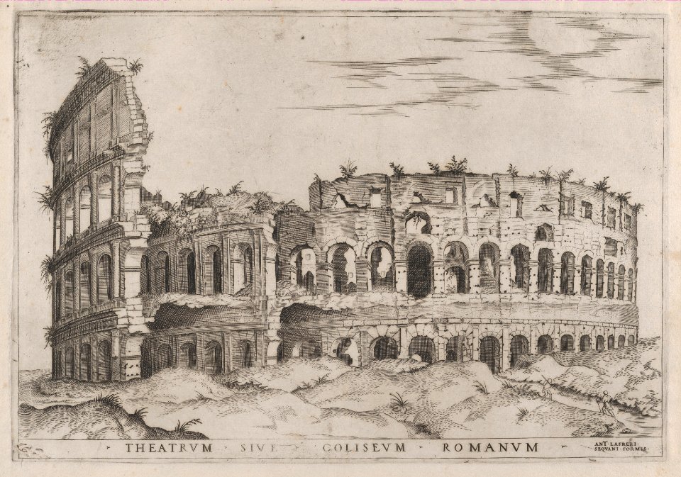 Speculum Romanae Magnificentiae- The Colosseum MET DP870095