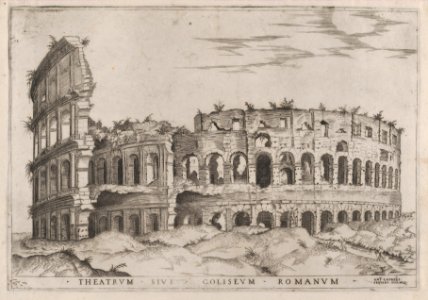 Speculum Romanae Magnificentiae- The Colosseum MET DP870095