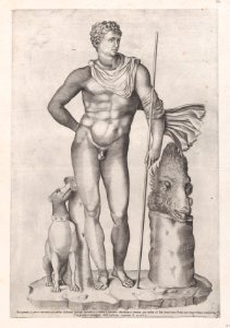 Speculum Romanae Magnificentiae- Statue of Meleager MET DP870300