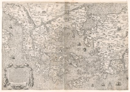Speculum Romanae Magnificentiae- Map of Greece MET DP870391