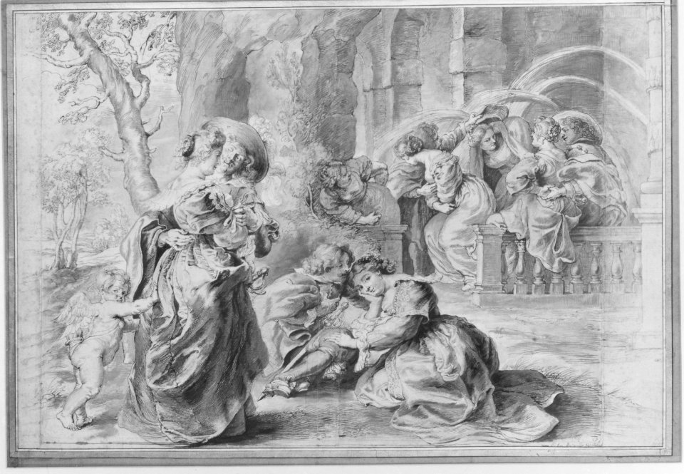The Garden of Love (left portion) MET 166453