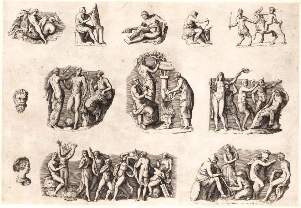 Speculum Romanae Magnificentiae- Subjects after Antique Cameos and Gems MET DP163352