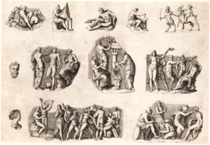 Speculum Romanae Magnificentiae- Subjects after Antique Cameos and Gems MET DP163352