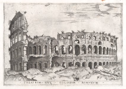 Speculum Romanae Magnificentiae- The Coloseum MET DP870265