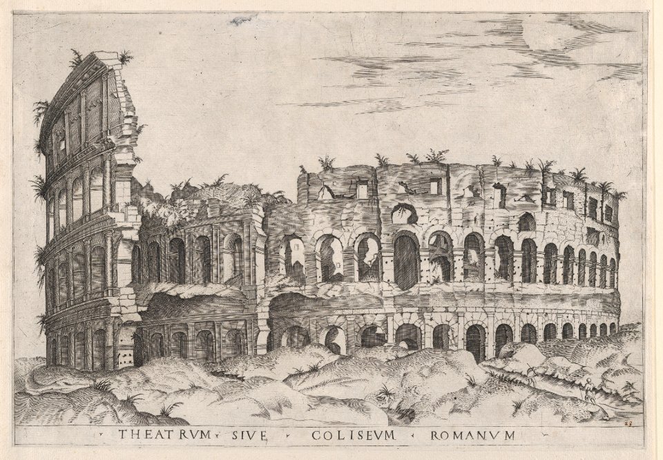 Speculum Romanae Magnificentiae- The Colosseum MET DP870094