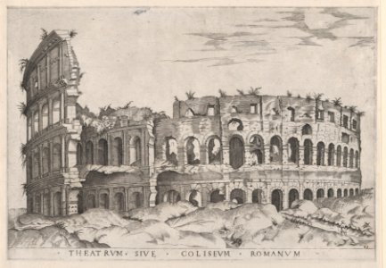 Speculum Romanae Magnificentiae- The Colosseum MET DP870094