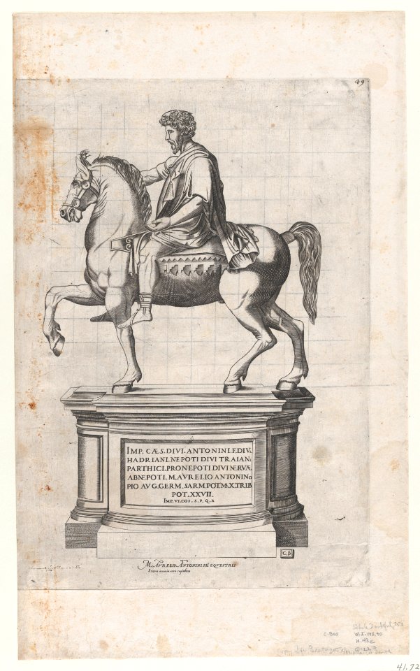 Speculum Romanae Magnificentiae- Marcus Aurelius MET DP870231