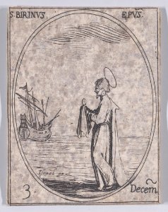 St. Birinus, Bishop Met DP891241