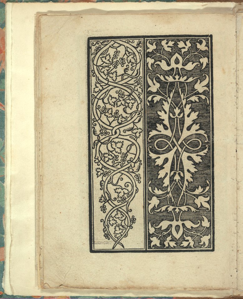 Opera Nova Universali intitulata Corona di racammi, page 12 (verso) MET DP348804