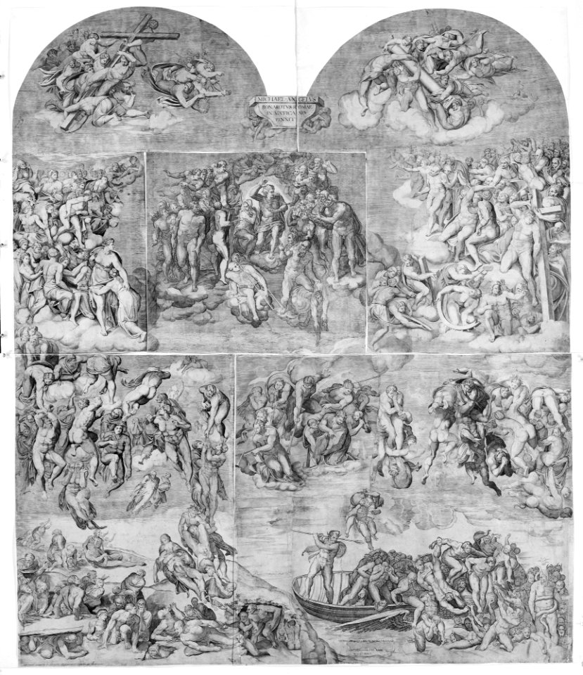 Resurrection of the Dead (lower left section of the Last Judgment) MET MM55701