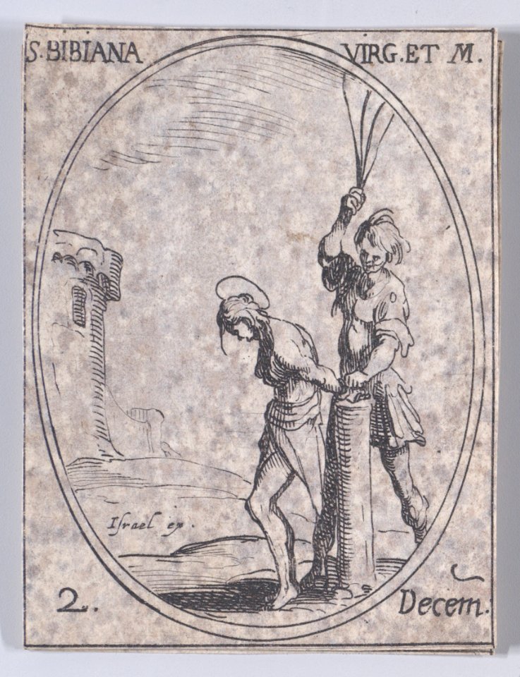 St. Bibiana, Virgin and Martyr Met DP891240