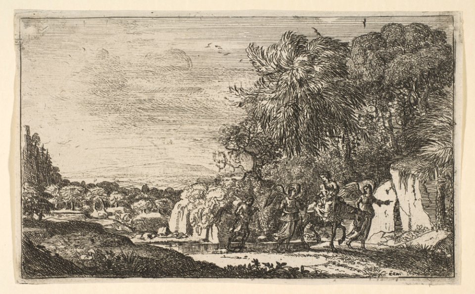 The Flight into Egypt MET DP816320