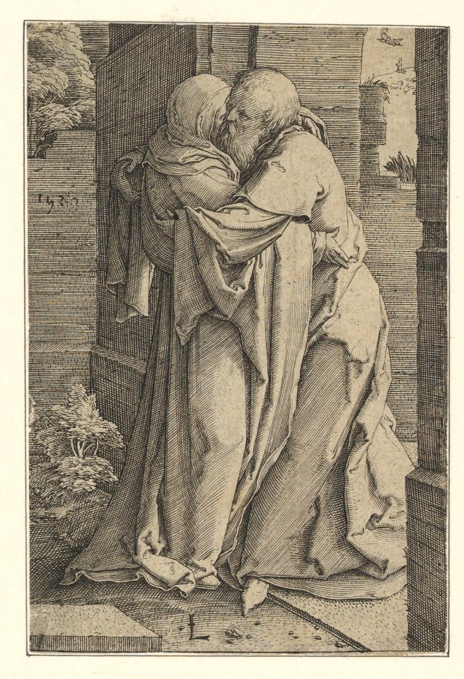 St. Joachim Embracing St. Anna MET DP818937