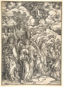 The Four Angels Restraining the Winds, from the Apocalypse series MET DP816926