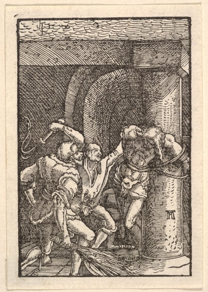 The Flagellation of Christ, from The Fall and Salvation of Mankind Through the Life and Passion of Christ MET DP832972