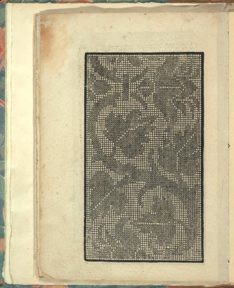 Opera Nova Universali intitulata Corona di racammi, page 19 (verso) MET DP348811
