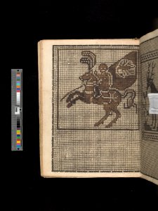 Manuscript album of designs for lace and embroidery MET DP356661