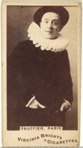 Truffier, Paris, from the Actors and Actresses series (N45, Type 1) for Virginia Brights Cigarettes MET DP830060