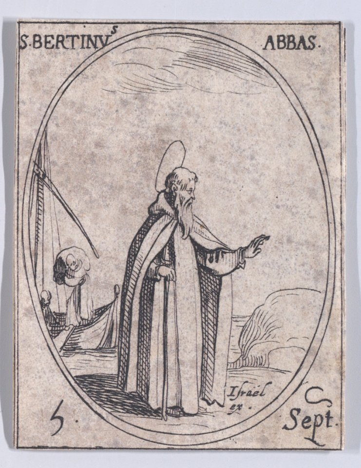 St. Bertinus, Abbot Met DP891104