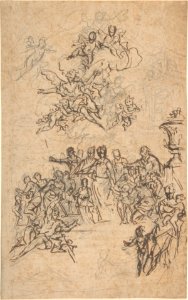Saint Elisabeth of Portugal Giving Alms to the Poor MET DP803808