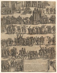 Triumph of a Roman Emperor (left side) MET DP863219
