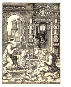 Saint Luke Painting the Virgin MET A.21