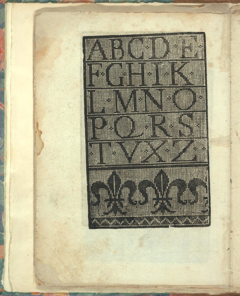 Opera Nova Universali intitulata Corona di racammi, page 25 (verso) MET DP348817